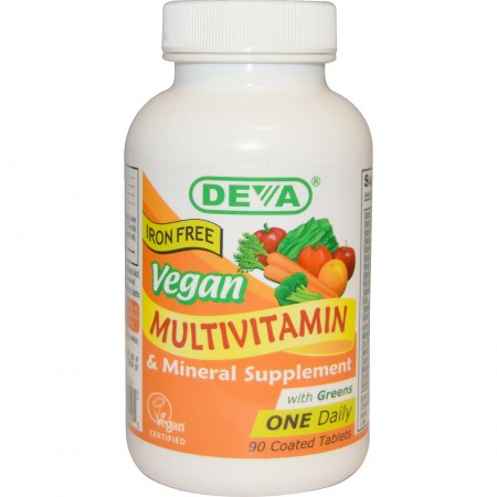 Deva, Мультивитаминная и минеральная добавка для веганов