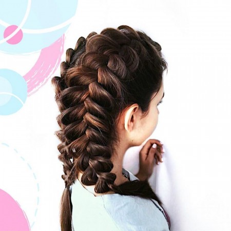 Детские прически на длинные или средние волосы