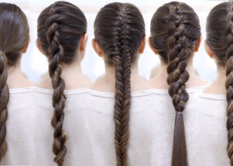 Модные и красивые косички для девочек на длинные волосы